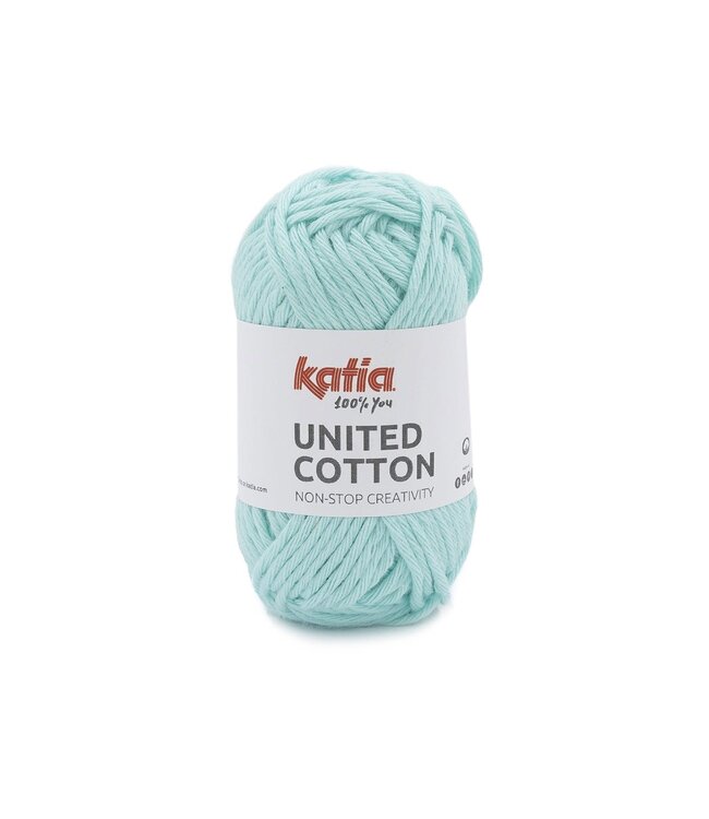 Katia United cotton - waterblauw 18