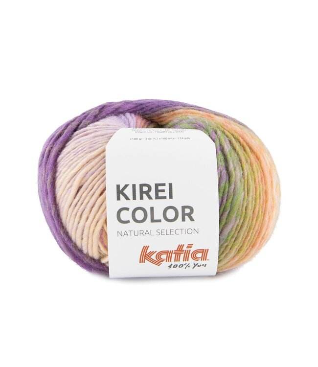 Katia Kirei color - Lila-Pastel-Bleekrood 352