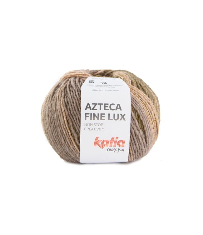 Katia Azteca fine lux - Medium bleekrood-Oker-Bruin 415