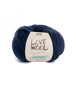 Katia LOVE WOOL - Donker blauw 121