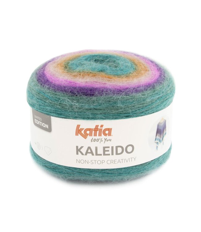 Katia Kaleido - Turquoise-Licht oranje-Lila 310