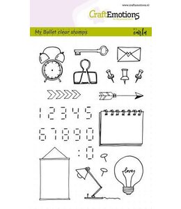 CraftEmotions Clear stamps images-digits