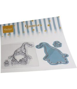 Marianne design Clear stamps kabouter & lantaarn