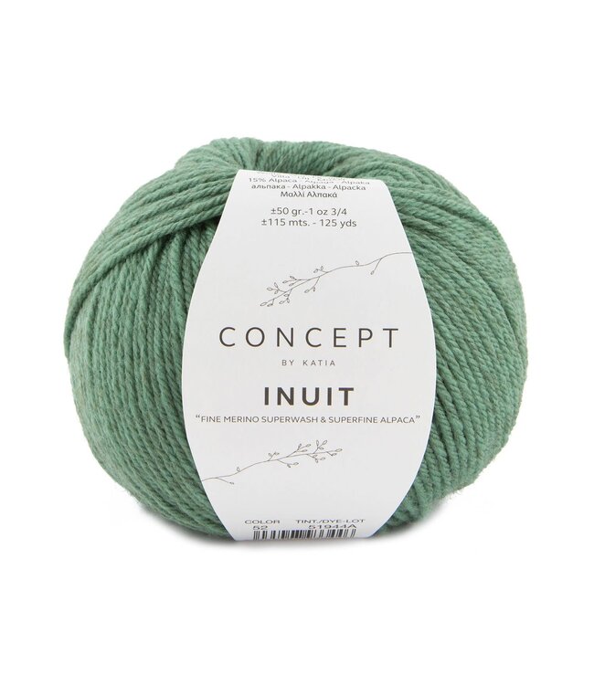 Katia Inuit - Smaragd groen 52