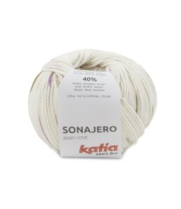 Katia Sonajero - Beige-Bleekrood-Medium paars 207