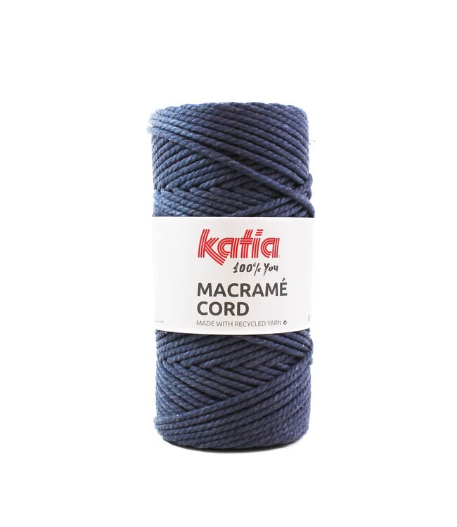Katia MACRAME CORD - Donker jeans 106