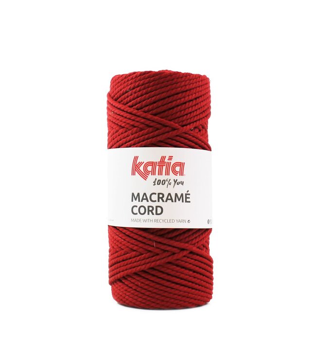 Katia MACRAME CORD - Rood 111