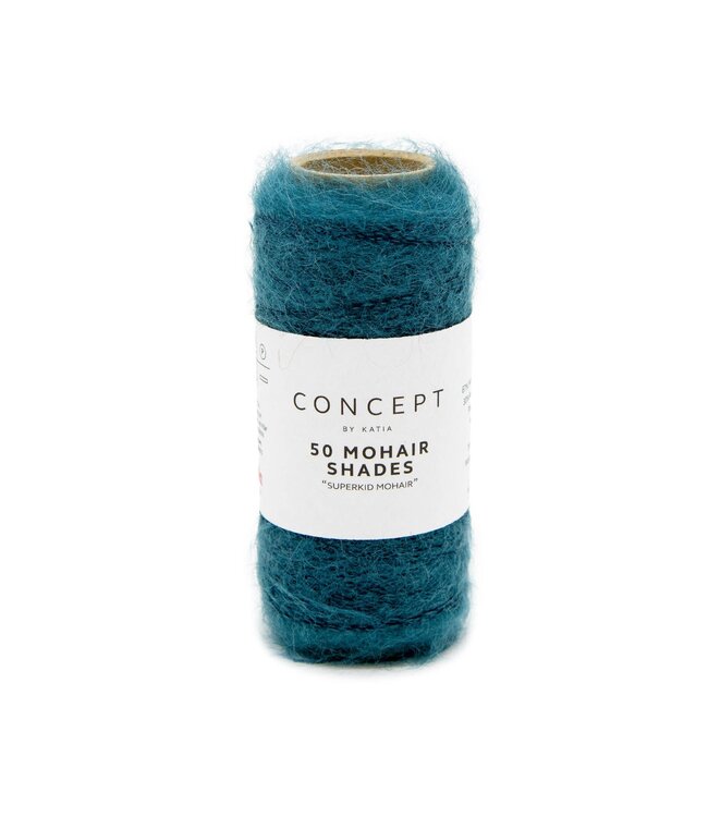 Katia 50 Mohair shades - Groenblauw 29