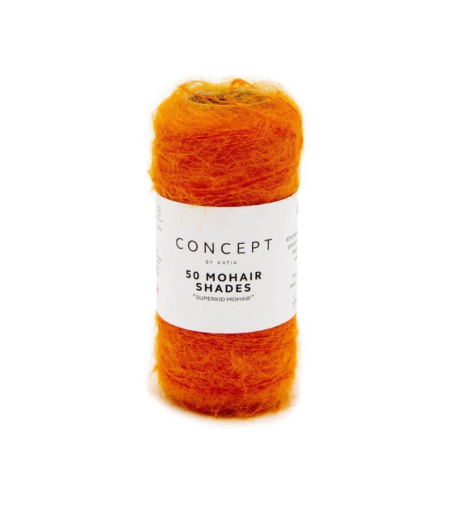 Katia 50 Mohair shades - Oranje 48