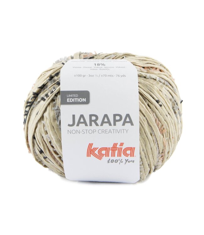 Katia Jarapa - Beige-Grijs-Kauwgom roze-Zwart 500