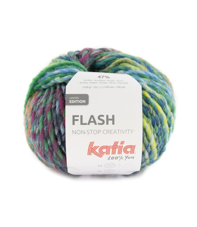 Katia Flash - Blauw-Groen-Lila 402