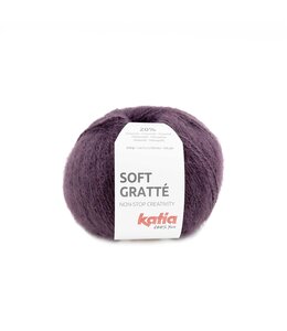 Katia Soft gratté - Aubergine 74