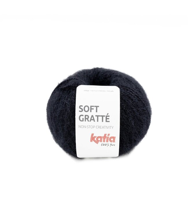 Katia Soft gratté - Zwart 76