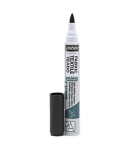 Pebeo Textielmarker 1mm black