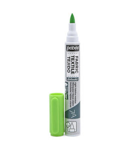 Pebeo Textielmarker 1mm fluorescent green