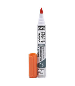 Pebeo Textielmarker 1mm orange