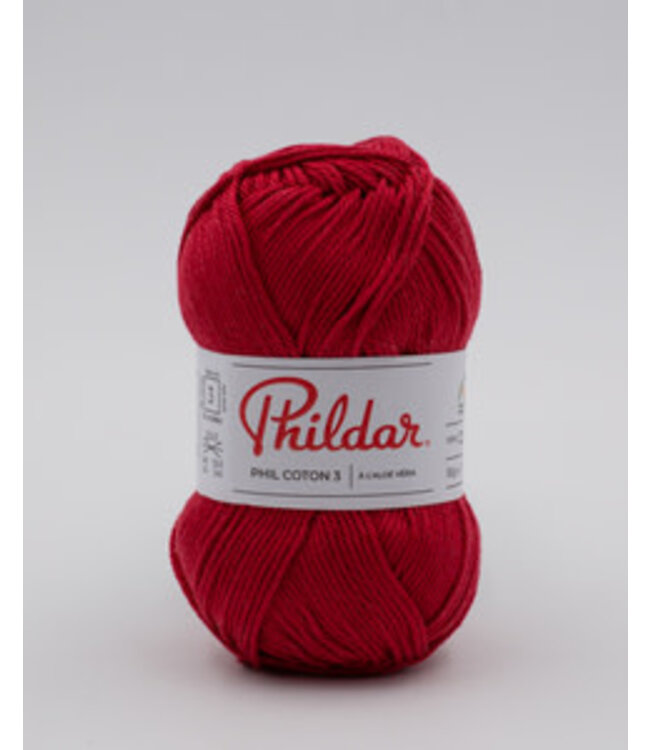 Phildar Phildar coton 3 griotte