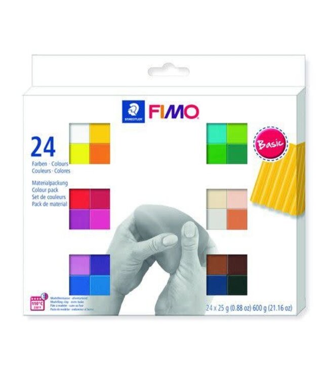 Fimo Fimo soft colourpack 24st basic