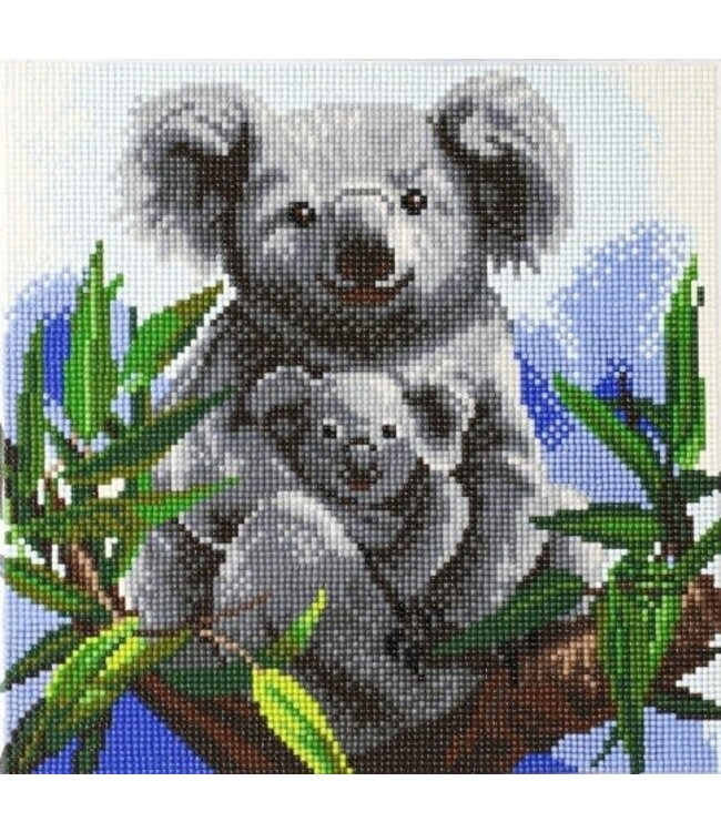 ITZ Crystal art kit - Cuddly koalas
