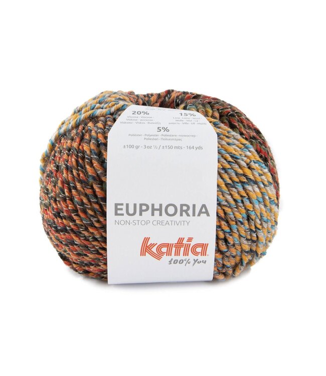 Katia Euphoria - Rood-Blauw-Oranje-Bruin 503