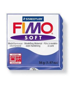 Fimo soft Briliant blauw 57gr