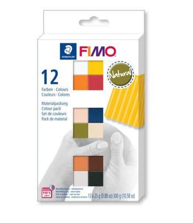 Fimo soft colour pack Natural 12st