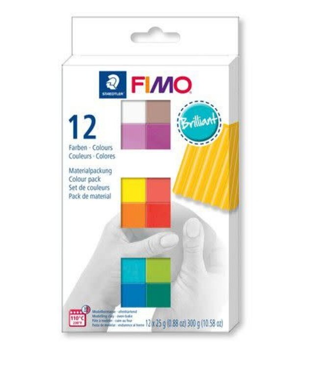 Fimo Fimo soft colour pack 12 brilliant colours