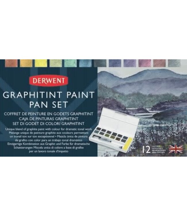Derwent Derwent Graphitint paint pan set
