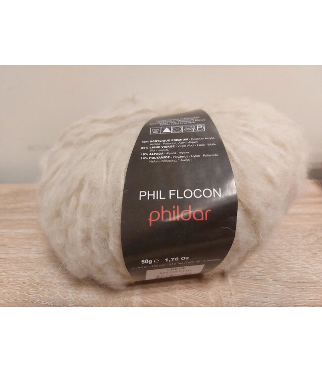 Phildar Phil flocon - Crème