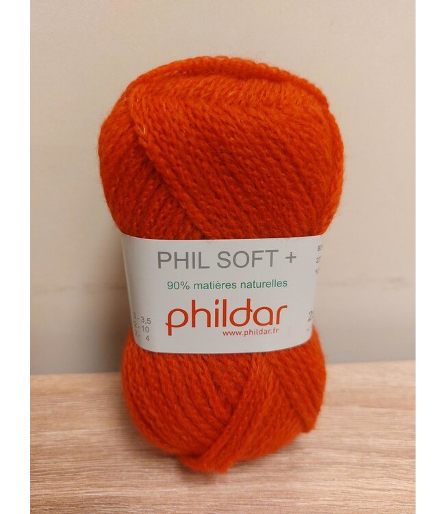 Phildar Phil soft plus - Coquelicot