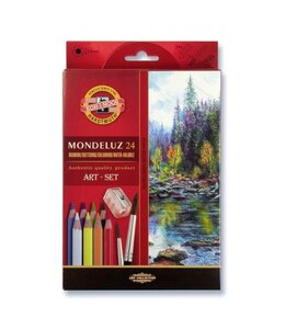 Koh i noor Koh i noor Aquarelpotloden Mondeluz set 24