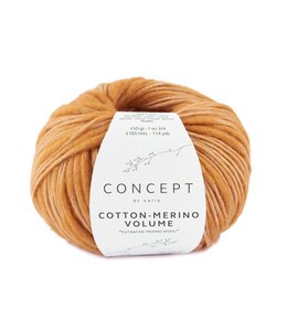 Katia Cotton-merino volume - Medium oranje 203