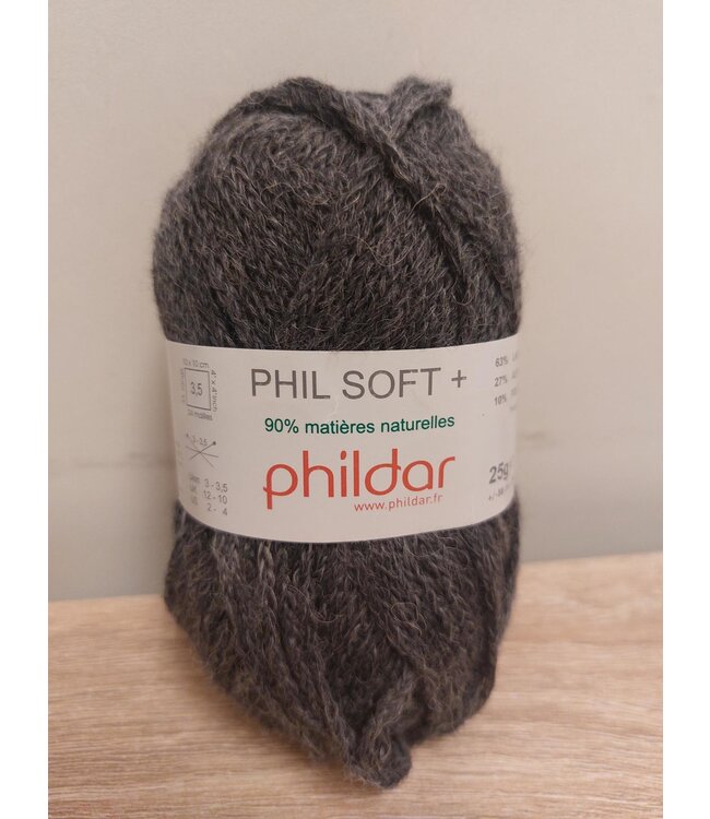 Phildar Phil soft plus - Anthracite