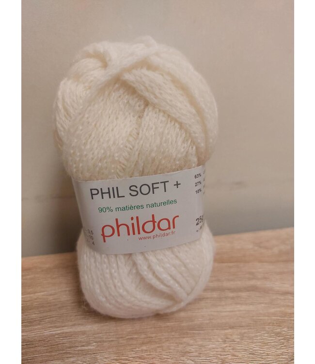 Phildar Phil soft plus - Blanc