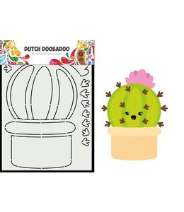 Dutch doobadoo DDBD Card Art Built up Cactus 1 A5