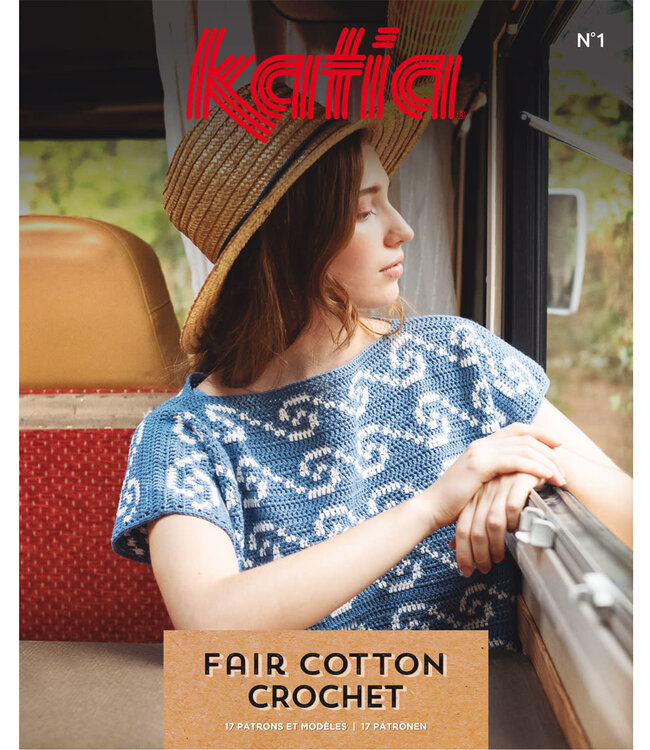 Katia Boek fair cotton crochet nr1