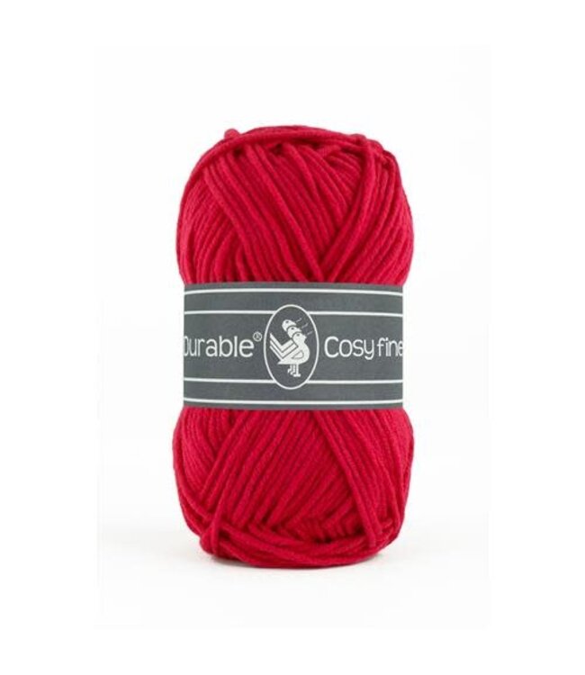 Durable Cosy fine - Deep red 317