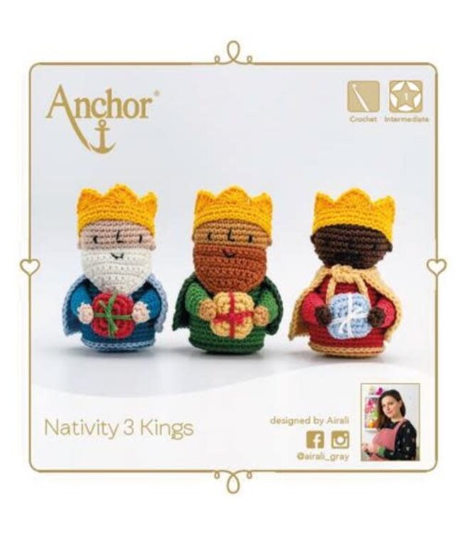 Anchor Haakpakket Amigurumi Nativity 3 kings