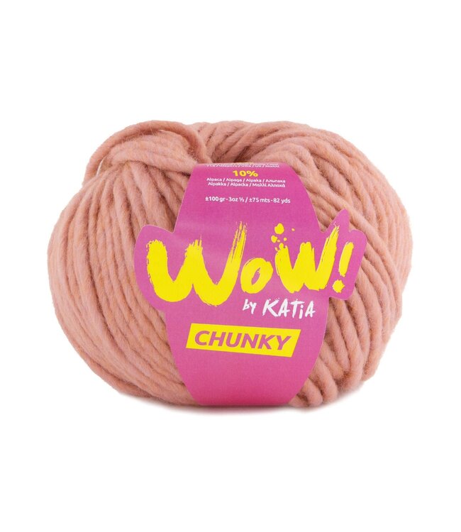 Katia WoW chunky - Medium roze 61