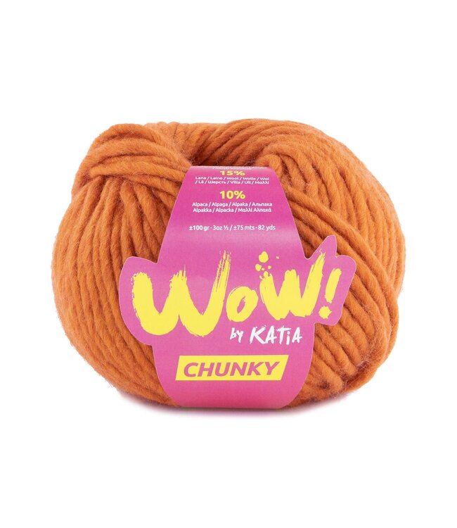 Katia WoW chunky - Roest bruin 60