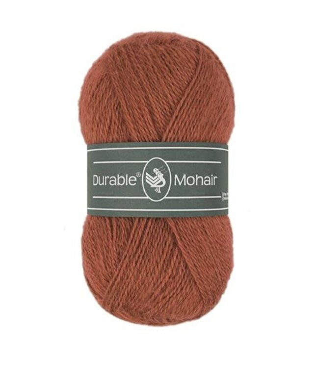 Durable Mohair - Bombay brown 417