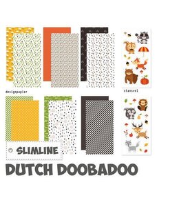 Dutch doobadoo Dutch Doobadoo Crafty Kit Slimline Woodland animal