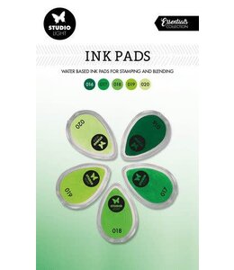 Studio light Studio Light Ink Pads Waterbased Groen tinten