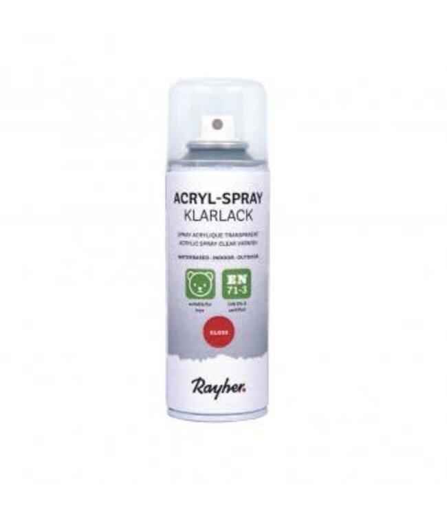 Rayher Acryl spray blanke lak