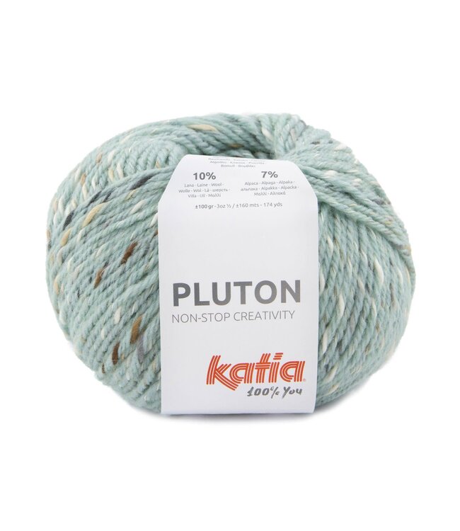 Katia Pluton - Turquoise groen-Bruin 62