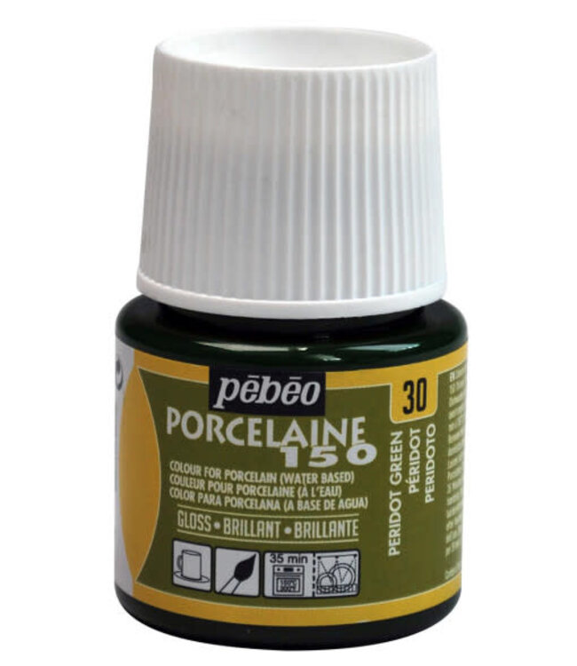 Pebeo Porselein verf - Gloss peridot green 30 - 45ml