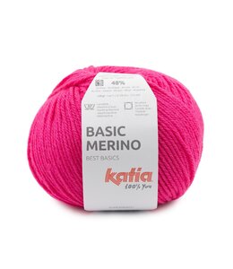 Katia Basic merino - Neon fuchsia 98