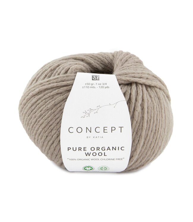 Katia Pure organic wool - L.Mauve 54