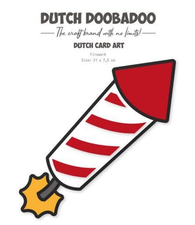 Dutch doobadoo Dutch Doobadoo Card Art Vuurpijl A5