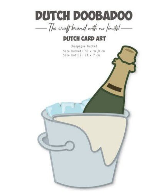 Dutch doobadoo Dutch Doobadoo Card Art Wijnkoeler A5